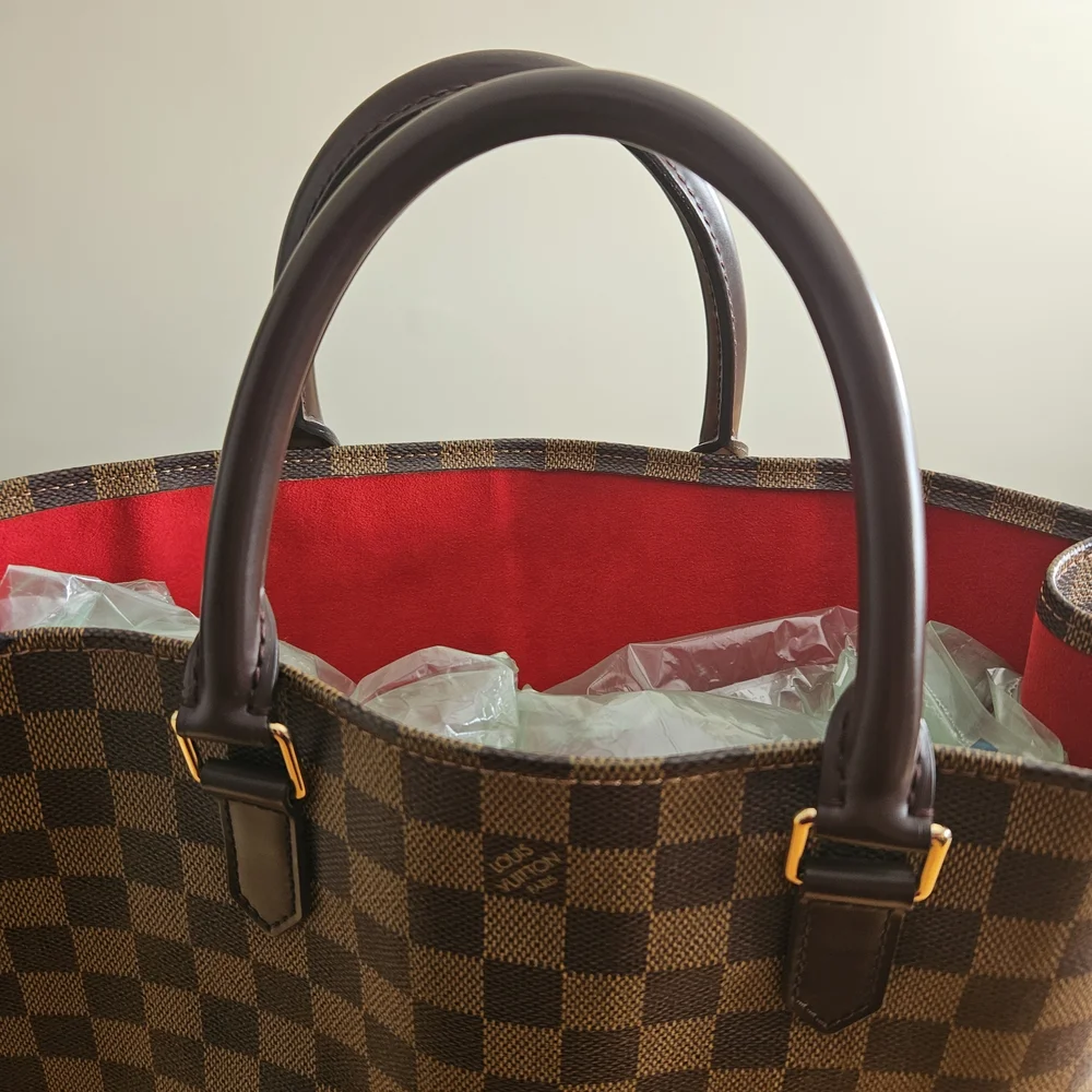 Louis Vuitton Sac Plat in Damier Ebene - Picture 4 of 11